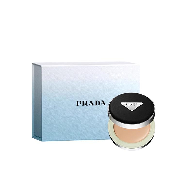 Prada воздушная подушка 2026 Новогодний лимитированный нейлоновый чистый синий подарочная коробка для макияжа, стойкий консилер, жидкая тональная основа does #LN5 здоровый светлый тон кожи синий