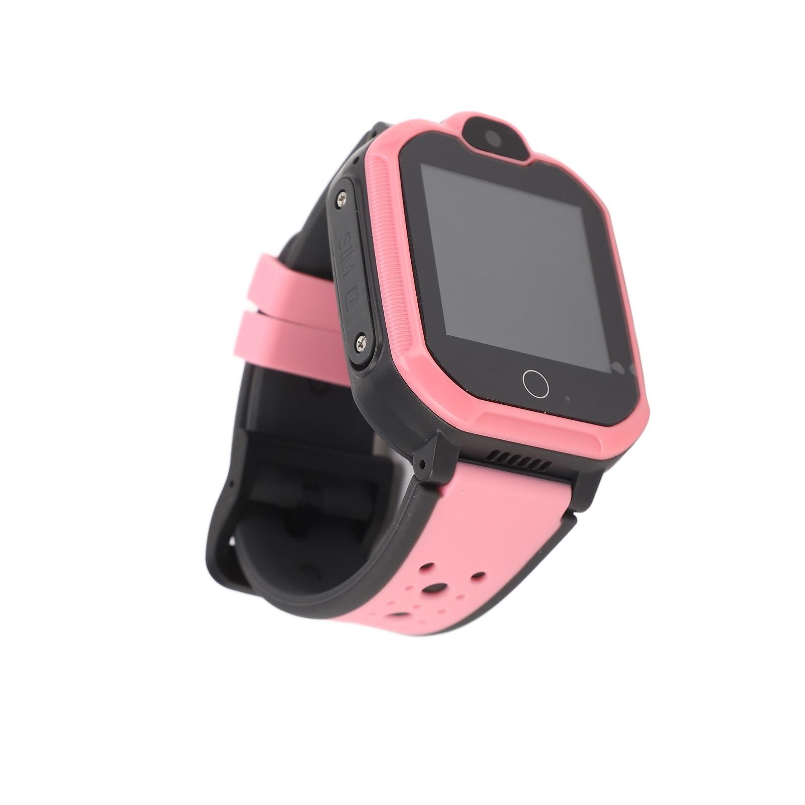 

Детские умные часы 4G GPS часы для детей водонепроницаемые умные часы с телефоном и экстренным вызовом розовый