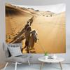 Animal Camel Tapestry Sunset Scenery Tapestry Desert Sunset Tapestry Home Living Room Bedroom Aesthetics Decoration Tapestries