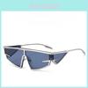 Gafas de Sol Futuristas Y2k Con Protección UV400 Para Ropa Exterior a la Moda
