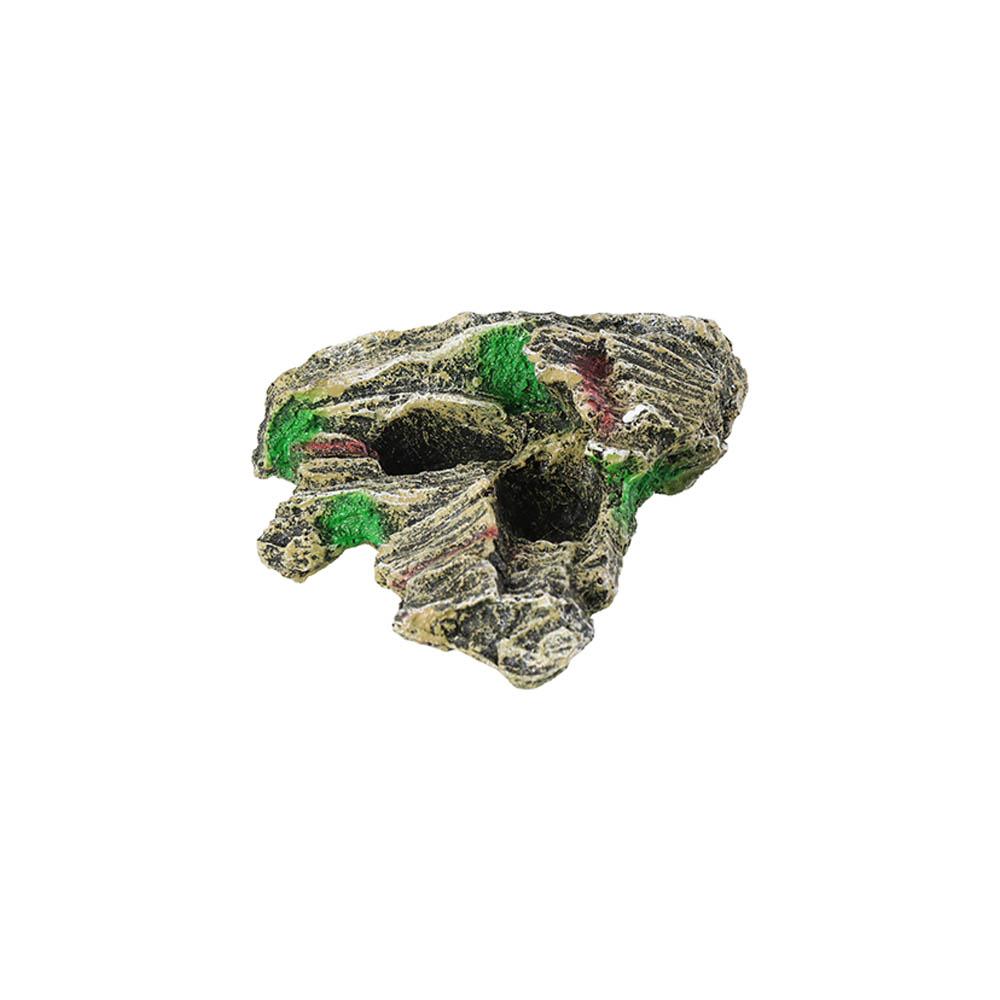Decorations Rock Shape Resin Fish Shrimp Shelter Fake Mountain Ornament Fish Hiding Cave Fish Tank