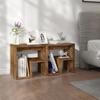 VidaXL Bedside Tables 2 Pcs Smoked Oak 40x30x40 Cm Engineered Wood 815178