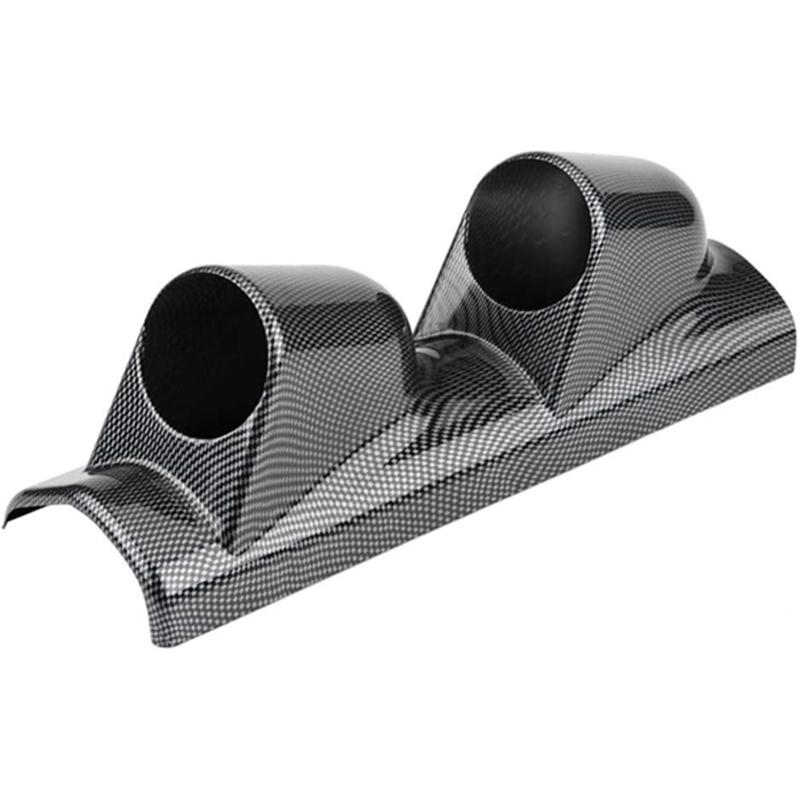 

Черный / углеродное волокно ABS автомобильный держатель для датчика передней стойки универсальный подходит для большинства автомобилей - только для автомобилей с левым рулем