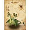 Vintage Art Dragon Species Posters and Prints Canvas Paintings Retro Anime Dragon Wall Art Pictures for Home Wall Decor Mural