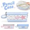 Large Capacity Pencil Case Plaid Stationery Storage Bag Gifts Pen Bag  For Students