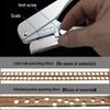 Handheld Eco-board Edge Banding Puncher and Nail Hole Filler with Countersink Drill Bit