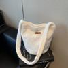 Autumn Winter Solid Color Plush Retro Shoulder Bags Temperament Versatile Sweet Handbag 2026  Exquisite Bags for Women