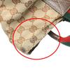 Gucci Sherry Line GG Canvas Handbag Tote Bag Beige Women 131228 Used