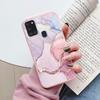 Case For Samsung Galaxy A21S Back Cover Protective Silicone Fundas Fashion Marble Stone Texture Coque For Samsung A21S Capa