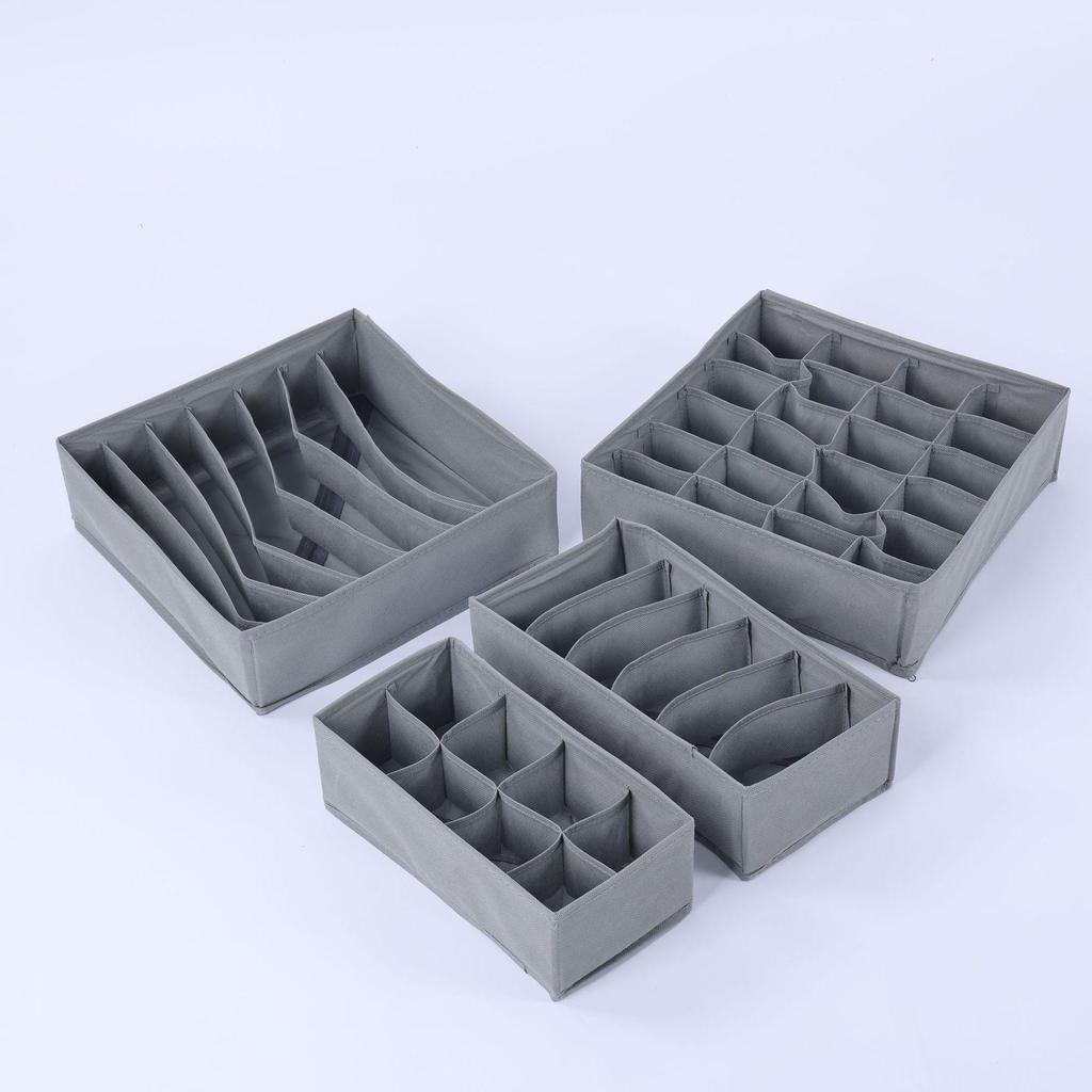 Foldable Mesh Lingerie & Sock Compartment Storage Box