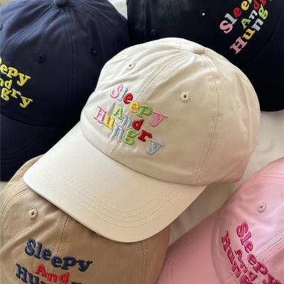 Summer Japanese Sweet Girl Couple Baseball Cap Sunshade Letters Shopping Student Baseball Cap Trend