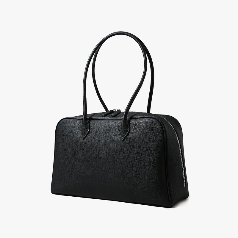 

Высококачественная сумка через плечо из натуральной кожи на осень/зиму для женщин чёрный