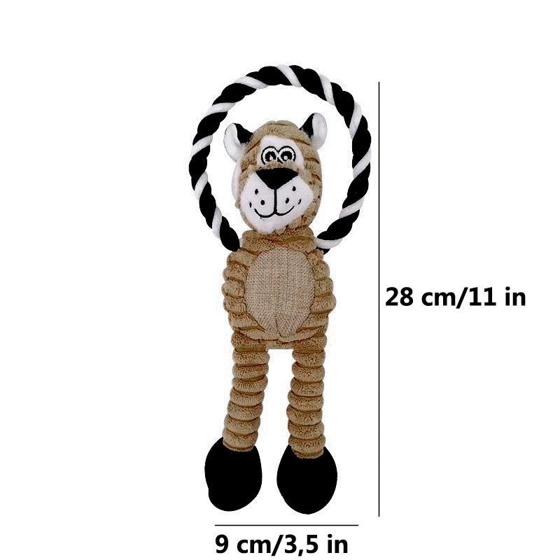 

Забавная игрушка для собак в форме обезьяны, вельветовая жевательная игрушка для собак, пищалка для щенков, пищащая плюшевая игрушка для собак, дрессировка домашних животных, аксессуары для домашних животных, слон Lion