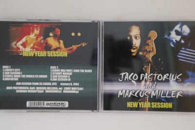 CD JACO PASTORIUS, MARCUS MILLER - New Year Session NONE NOT ON LABEL Non Japan Jazz Použité