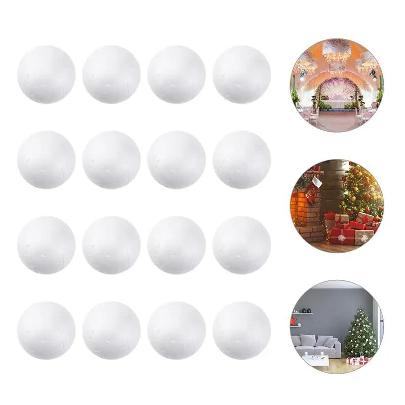 DIY Party Wedding Ball Spheres Christmas Decoration Modeling Craft Solid Polystyrene Foam Balls Round Spheres DIY Stuff