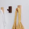 Sturdy Wall Hook Wood Bag Hook Durable Hat Hook
