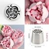 13 Style New Stainless Steel Nozzles Cake Decoration Rose Cake Nozzle Tools Wedding Party Cupcake Decor Pastry Baking Tools