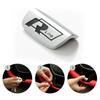 Emblema Rline de Aleación de Aluminio 3D Pegatina para Volante de Coche Accesorios I2 Para Volkswagen GTI Polo Golf Passat Scirocco Jetta Beetle