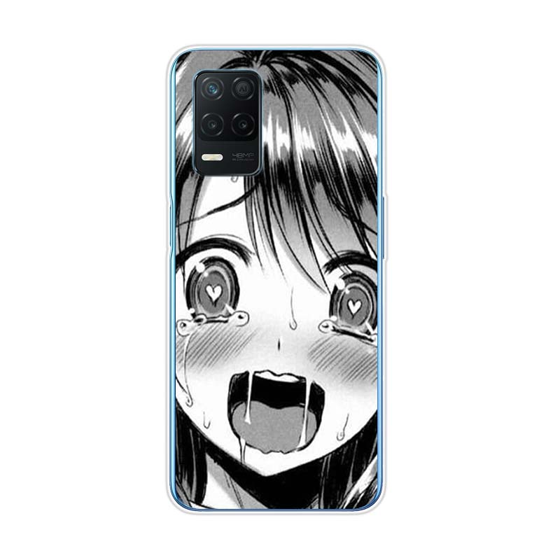 Anime Girl Japan Faces For Realme 8 8i V3 V5 GT Neo Flash Edition Explorer Master Neo2 Narzo 30 50i 50A C21Y Phone Case