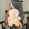 Cartoon  Apron Penguin Backpack Girl Heart Cute Plush Doll Penguin Doll