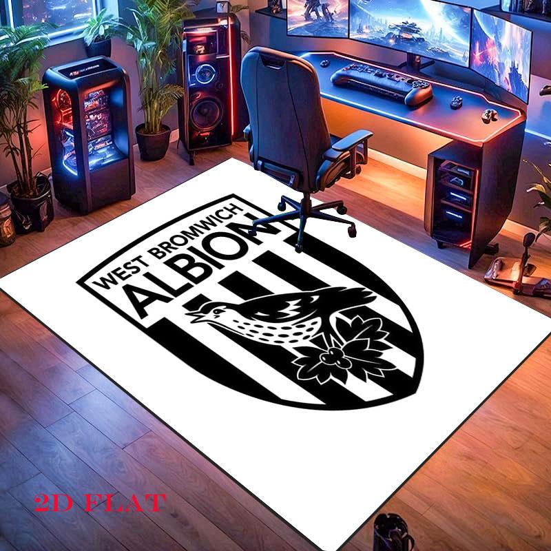 West Brom Poster Carpet Rug for Living Room Bedroom Home Sofa Decoration,Kids Play Nonslip Floor Mat
