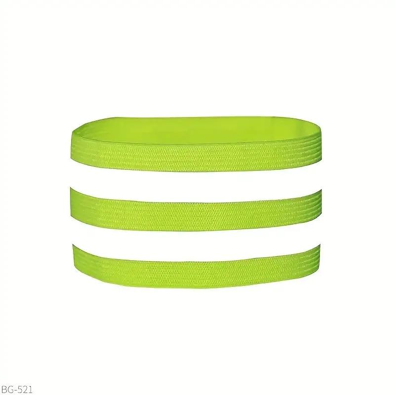 2-Pack Cycling Strap with Reflective Stripes - Heavy-Duty Bike Leg Straps for Mountain Biking, Night Riding - Non-Slip Grip