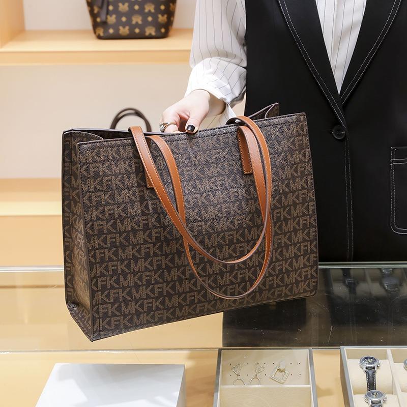 Big Bag Tote Bag Women's Large-capacity New Trendy Autumn and Winter High-end Shoulder Bag Niche Design Handbag