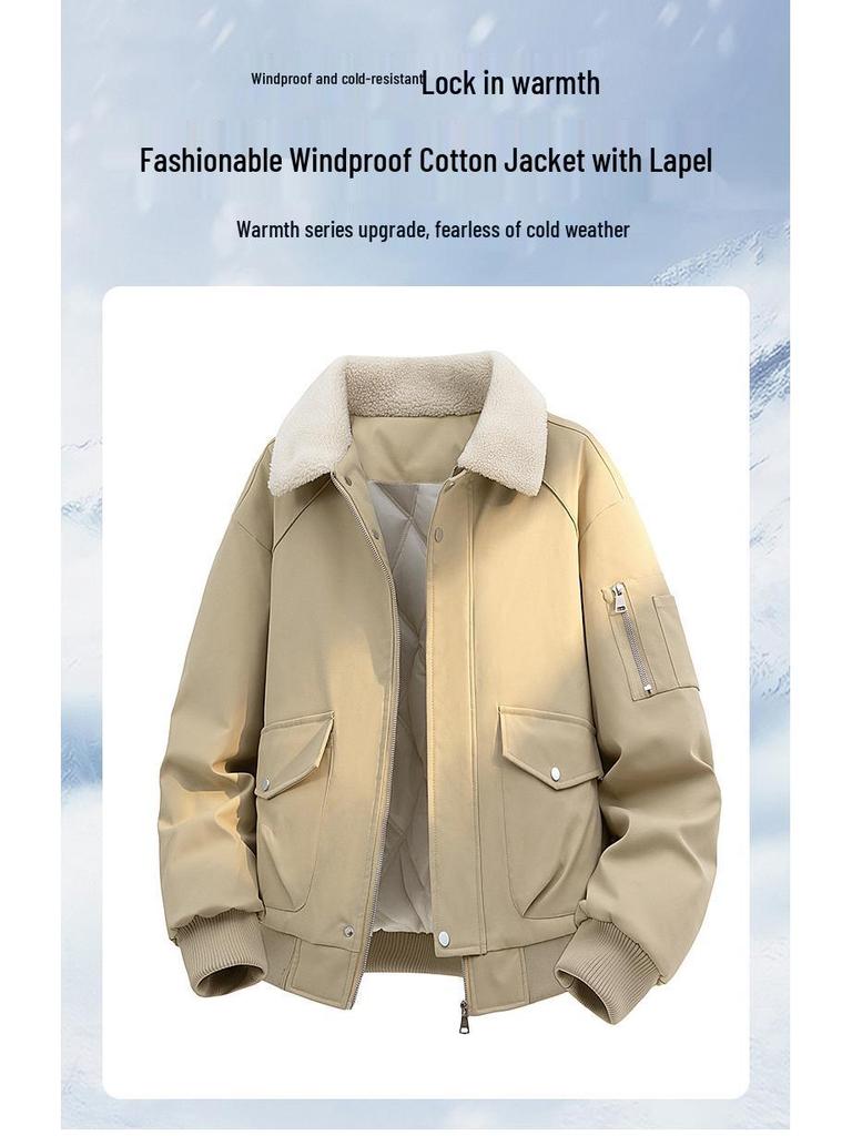 Men's American Pilot Short Winter Padded Parka