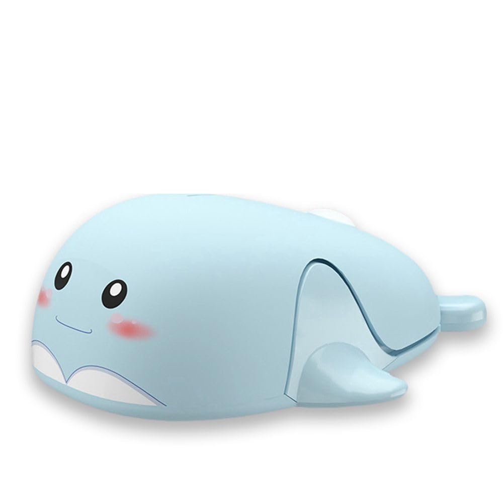 

Wireless Cute Animal Dolphin Funny Character Mouse for Women and Compatible with and MacBooks 2.4GHz Mouse, Shape, Small, Lightweight, Quiet,