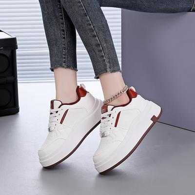Spring New Student Breadboard Shoes Women's Fashion Versatile Platform Simple Sports and Leisure Shoes