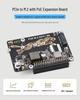 Raspberry Pi 5 PCIe to M.2 NVMe Expansion Board with PoE Power HAT