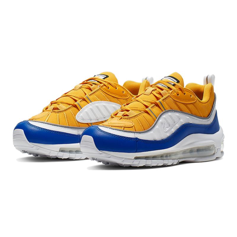 Nike Air Max 98 Se 'Yellow Royal' Women's Sneakers Casual Shoes AT6640-700