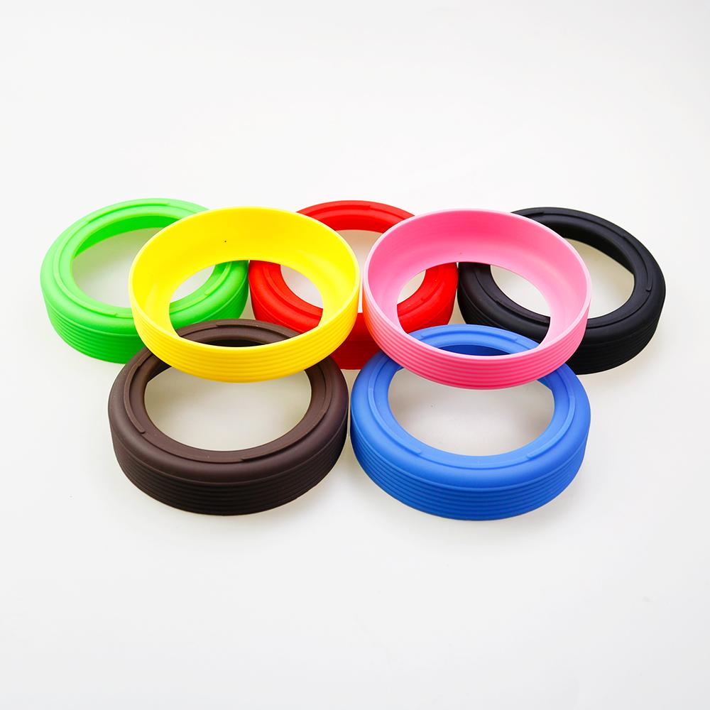 SW 16 Colors 9.5CM Threaded Silicone Coasters Cup Bottom Cover Cup Bottom Ring Cup Sleeve 95MM Thermos Wear Resistant Sheath