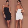 Summer Elegant Women's Sexy Evening Dress Fashion Casual Strap Slim Fit Black Dresses Women Slash Neck Sleeveless Party Dress Female Clothing 26183
