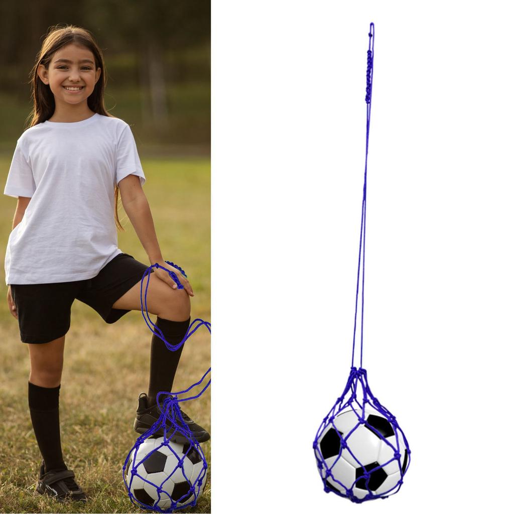 Football Kick Trainer Elastic Reinforced Nylon Folding Football Training Juggling Net for Kicking