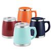 Stainless Steel Thermos Mug with Handle for Men & Women – Ideal for Tea, Coffee, Office, or Water.
