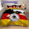 3Pcs German Football Federation Emblem Bedding Sets For All Sizes New 3D Printed Bed Cover Comforter Duvet Cover Pillowcase Bedroom Decoration