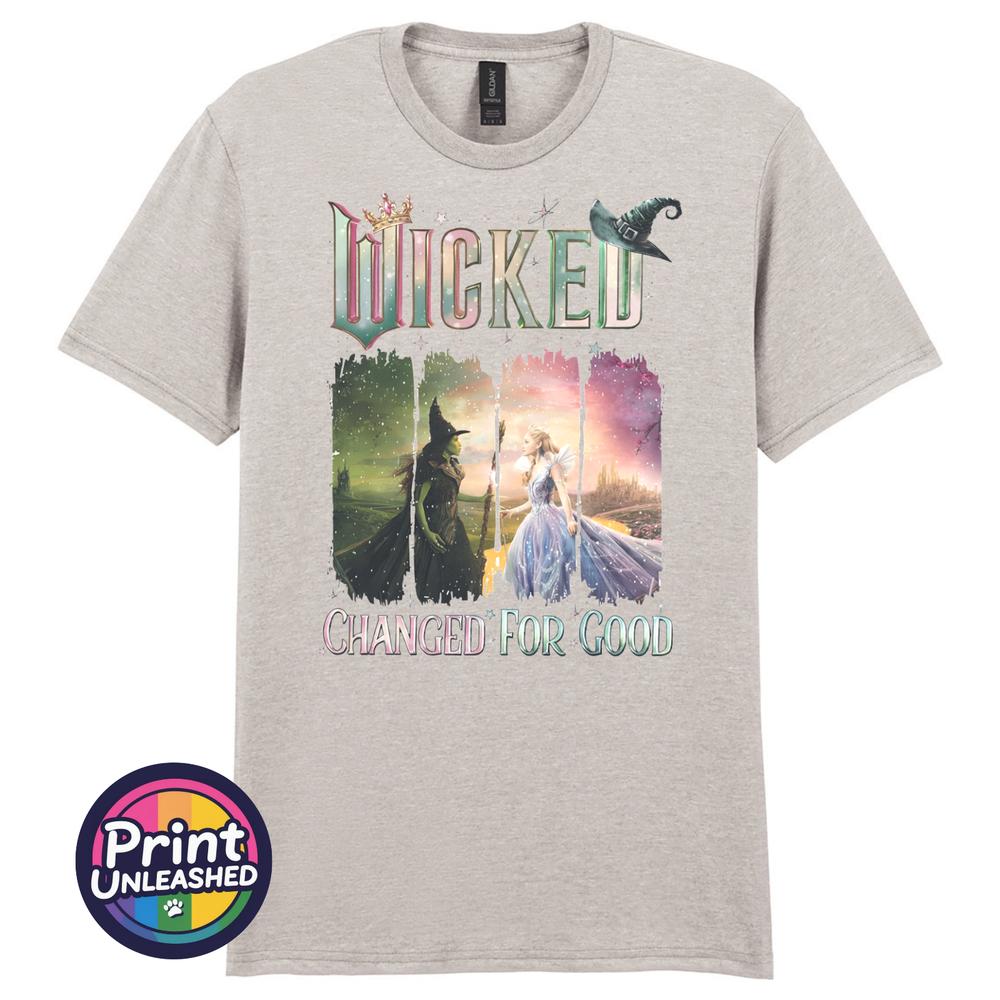 Changed for Good TShirt Wicked Graphic Tee Unisex S2XL Musical Movie Tee