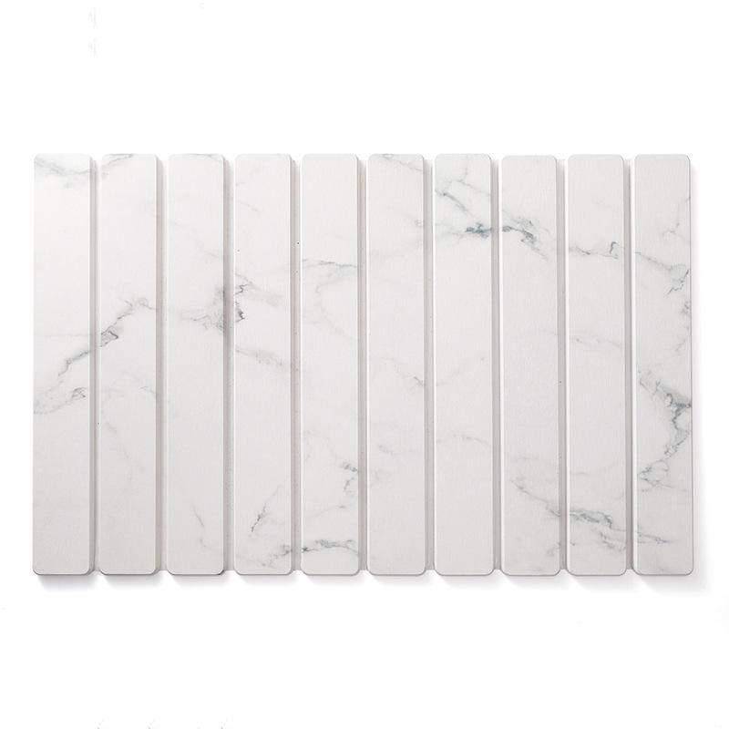 Diatomaceous Earth Water Absorption Mat for Kitchen & Bathroom - Drying & Draining Mat Coaster