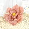 5pcs 25cm Crepe Paper Flower Festival Decor Multi Purpose Wrinkles Paper Flower Photography Props Light Weight