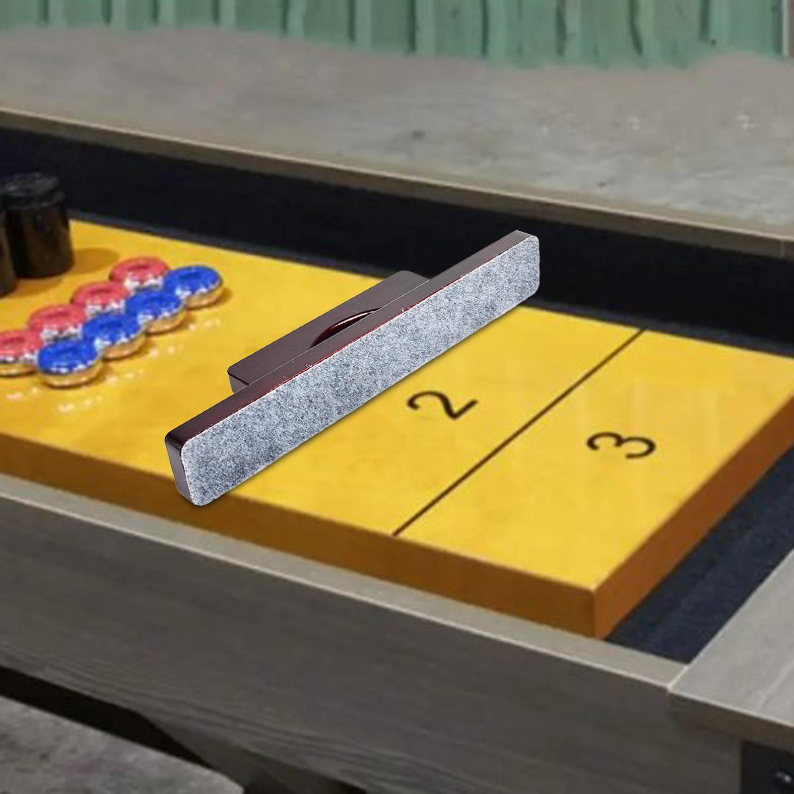 

Настольная метла премиум-класса для шаффлборда — высококачественная подметальная машина для игр красный