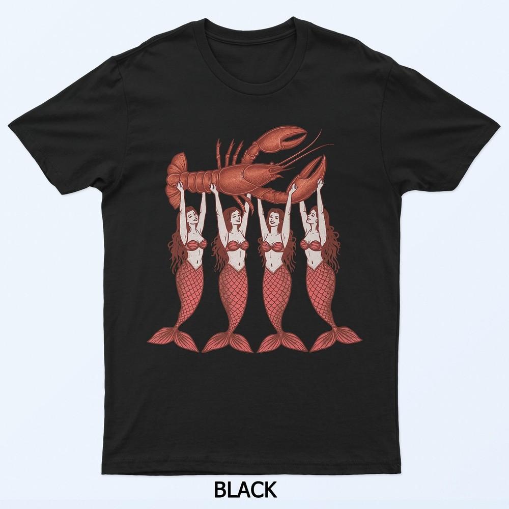 

Lobster Coastal Summer Vibes Seafood Party Crawfish Boil T-Shirt XL
