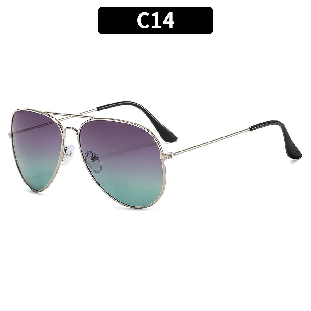 Fashion Dazzling Colour Retro Goggles Round Sunglasses Uv Protection Sun Glasses Men And Women Outdoor Driving Glasses