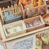 Miniature Kitchen Vegetable Storage Box Mini Wood Basket Cute Dollhouse Furniture Accessory for Enhanced Miniature Scenes