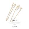 Un morceau de strass brillants en Zircon pour Nail Art, diamants de luxe, chaînes à pampilles, bijoux en perles, décorations d'ongles, accessoires de manucure