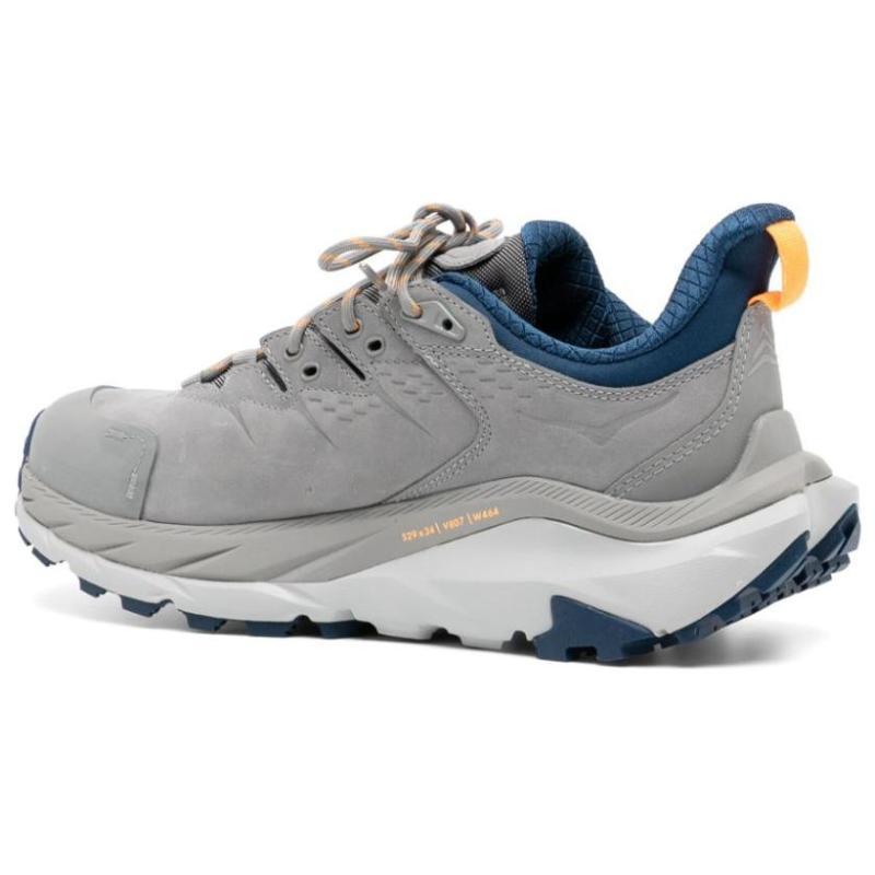 Good On You X HOKA ONE ONE Kaha 2 Low GTX Anti-Slip Wear-Resistant Low-Top Trekking Shoes Men's Gray Sneakers 1123190F-GLCT