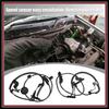 1 Pair Rear Left Right ABS Speed Sensor for Mitsubishi Lancer 2009-2015 for Mitsubishi Outlander 2007-2015 No.4670A583/4670A584 Durable Material