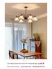 2026 Retro Mid-Century Chandelier: American Countryside Style for Living Room, Bedroom, Dining Room, or Hall