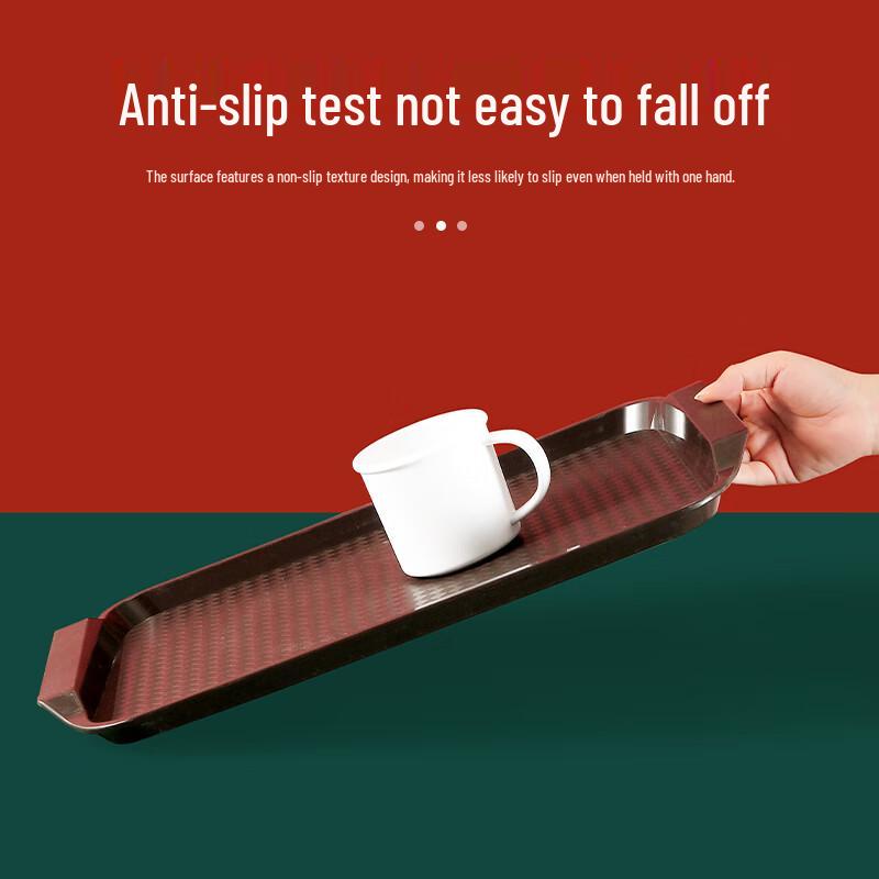 Commercial Rectangular Plastic Serving Tray