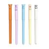 Erasable Gel Pen Thermal Easy-Rub Gel Pen Cute Cartoon Eraser Set With No-Waste Eraser 0.5mm Pen Tip 20ml